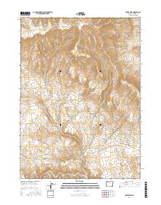 Bretz Mine 2017 topographic map thumbnail