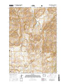 Brewer Reservoir 2017 topographic map thumbnail