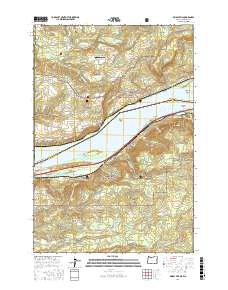Bridal Veil 2017 topographic map thumbnail