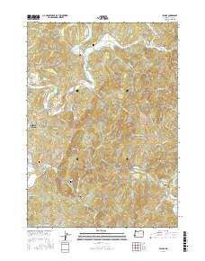 Bridge 2017 topographic map thumbnail