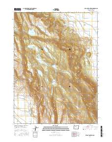 Bryant Mountain 2017 topographic map thumbnail