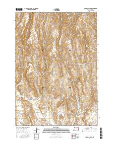 Buckbrush Creek 2017 topographic map thumbnail