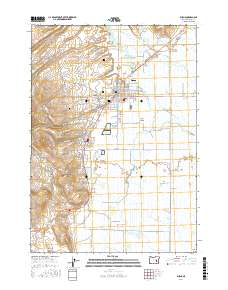 Burns 2017 topographic map thumbnail