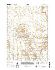Burns Junction 2017 topographic map thumbnail