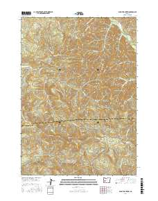 Burnt Mountain 2017 topographic map thumbnail