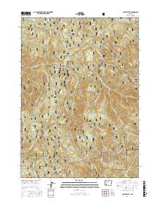 Butler Butte 2017 topographic map thumbnail