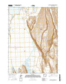 Calderwood Reservoir 2017 topographic map thumbnail
