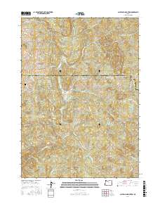 Calf Ranch Mountain 2017 topographic map thumbnail