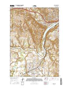 Canby 2017 topographic map thumbnail