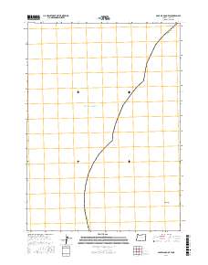 Cape Blanco OE W 2017 topographic map thumbnail