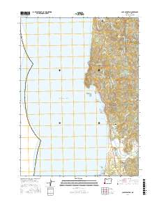 Cape Sebastian 2017 topographic map thumbnail