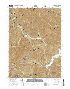 Carberry Creek 2017 topographic map thumbnail