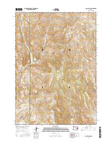 Castle Rock 2017 topographic map thumbnail
