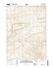Caviatta Ridge 2017 topographic map thumbnail