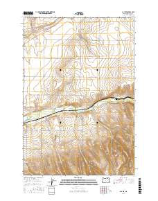 Cayuse 2017 topographic map thumbnail
