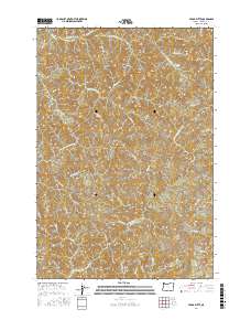 Cedar Butte 2017 topographic map thumbnail