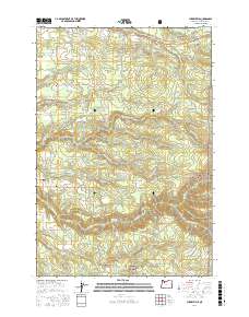 Cherryville 2017 topographic map thumbnail
