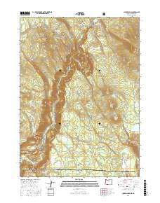 Chicken Hills 2017 topographic map thumbnail