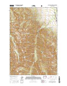 Chief Joseph Mountain 2017 topographic map thumbnail