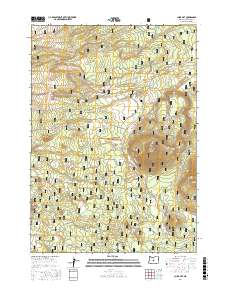 China Hat 2017 topographic map thumbnail
