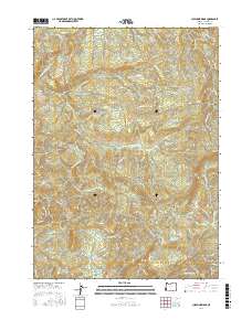Chipmunk Ridge 2017 topographic map thumbnail