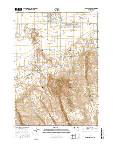Christmas Valley 2017 topographic map thumbnail