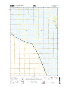 Clatsop Spit 2017 topographic map thumbnail