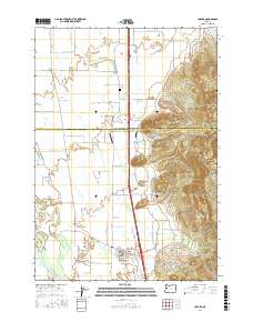 Coburg 2017 topographic map thumbnail