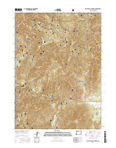 Eight Dollar Mountain 2017 topographic map thumbnail