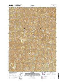 Elk Peak 2017 topographic map thumbnail