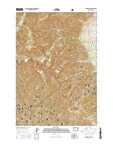 Elkhorn Peak 2017 topographic map thumbnail