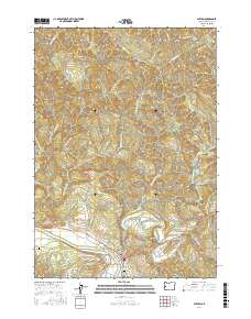 Elkton 2017 topographic map preview