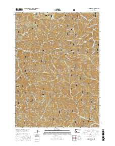 Fairview Peak 2017 topographic map thumbnail