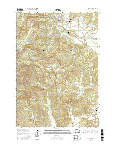 Falls City 2017 topographic map thumbnail