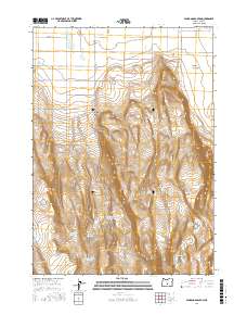Fandango Canyon 2017 topographic map thumbnail