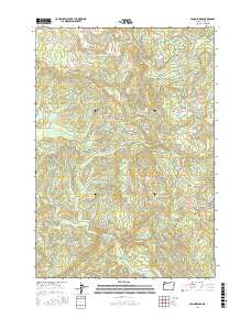 Fanno Ridge 2017 topographic map thumbnail