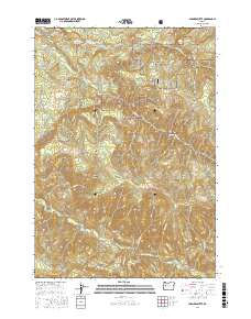 Farmers Butte 2017 topographic map thumbnail