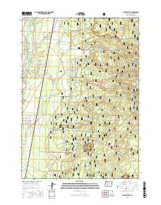 Finley Butte 2017 topographic map thumbnail