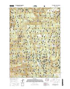 Five Hundred Flat 2017 topographic map thumbnail