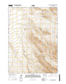 Flat Top Mountain SE 2017 topographic map thumbnail