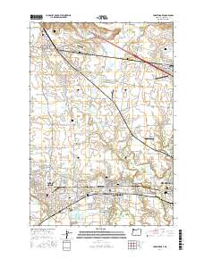 Forest Grove 2017 topographic map thumbnail