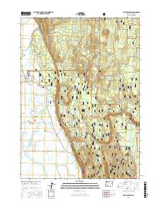 Fort Klamath 2017 topographic map thumbnail