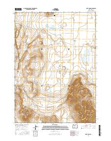Fort Rock 2017 topographic map thumbnail