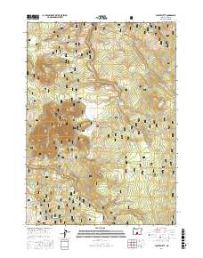 Foster Butte 2017 topographic map thumbnail