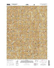 Fourth of July Creek 2017 topographic map thumbnail