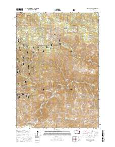 French Gulch 2017 topographic map thumbnail