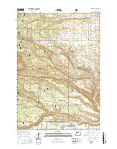 Friend 2017 topographic map thumbnail