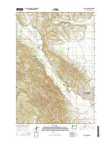 Gales Creek 2017 topographic map thumbnail
