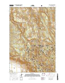 Gasset Bluff 2017 topographic map thumbnail