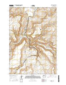 Gateway 2017 topographic map thumbnail
